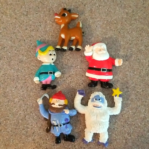 πRUDOLPH AND FRIENDS PINS/ORNAMENTS π - Picture 5 of 13